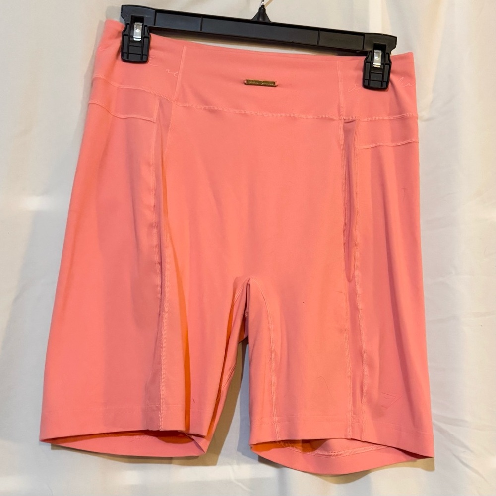 Gymshark Coral Pink Bike Shorts